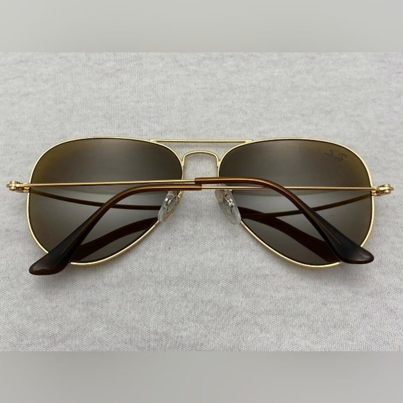 RayBan Aviator Brown Lenses RB3025 Men & Women - Picture 7 of 13